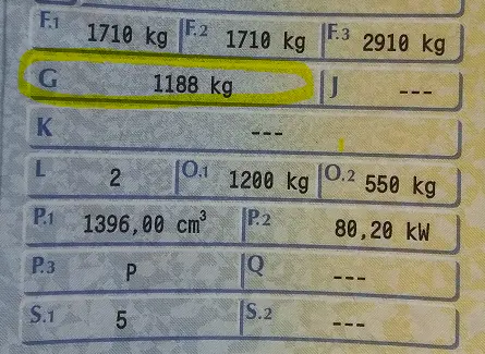 Przykład dowodu rejestracyjnego