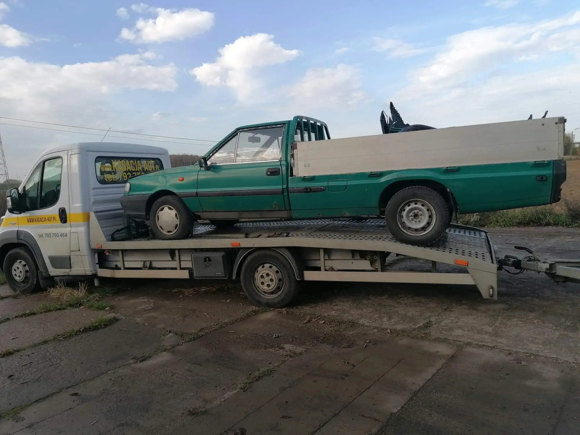 złomowanie samochodów Police